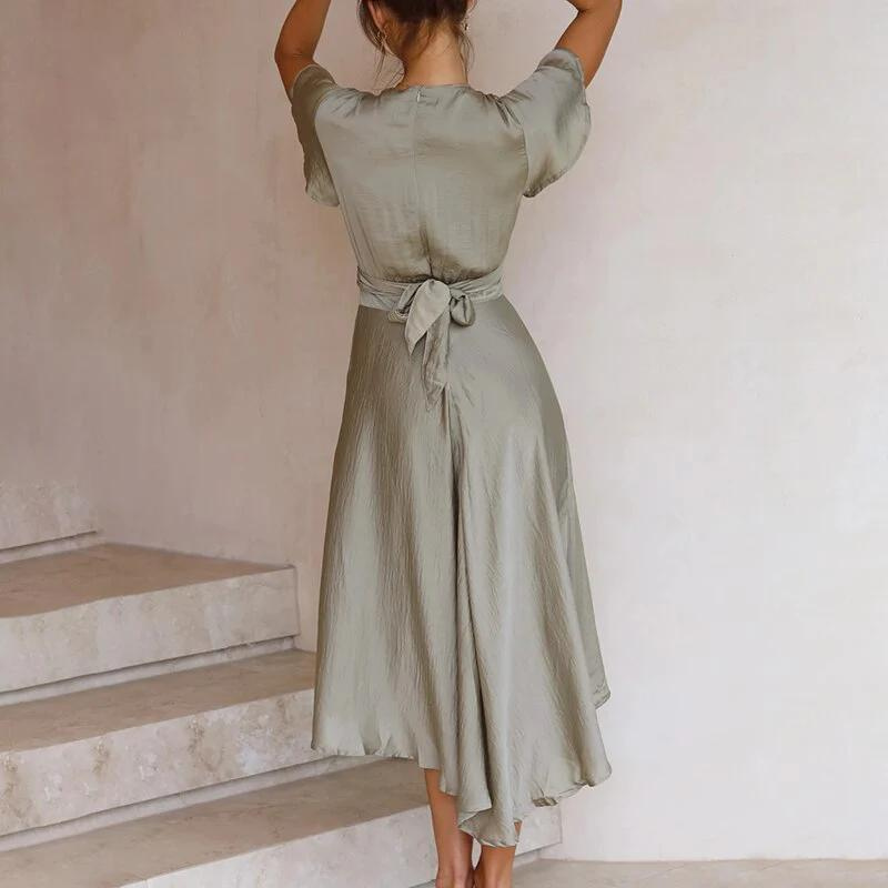 Salmy | Fließendes Vintage Kleid