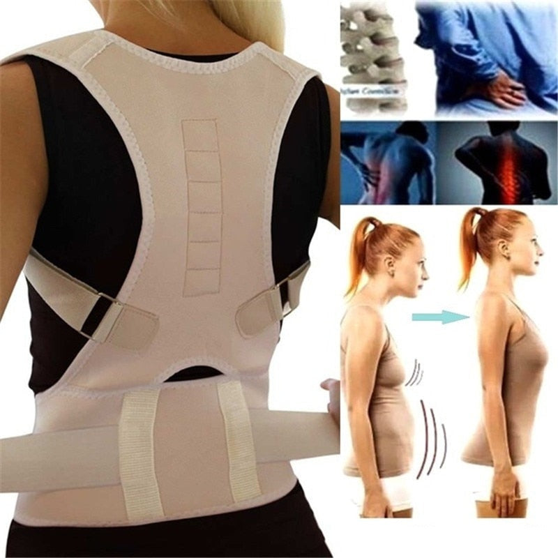 PostureFix | Magnetischer Rückenkorrektor – sofortige Schmerzlinderung