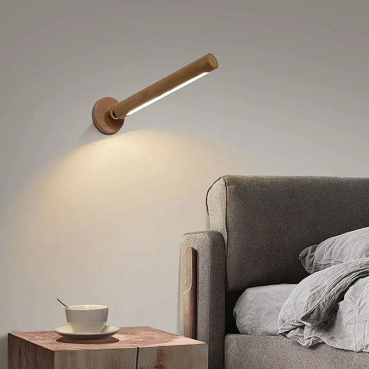 Woodlight | 360° drehbare Lampe - kabellos