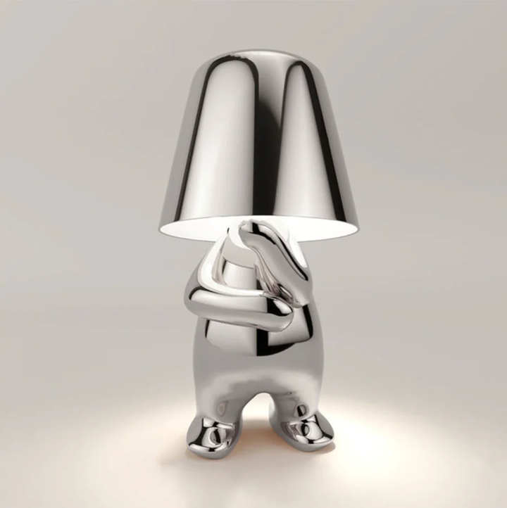 Chrome Kunstvolle Moderne Led Tischlampe