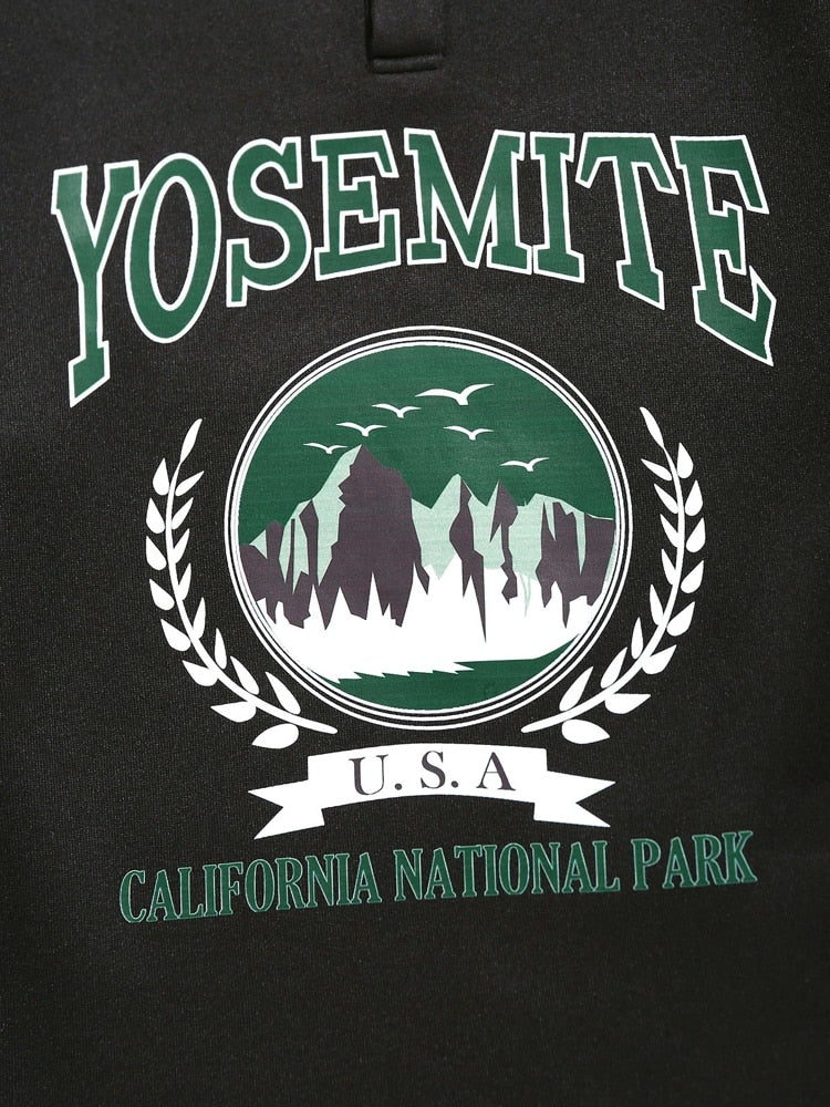 Lathan | Yosemite-Langarmpullover mit Kontrastkragen