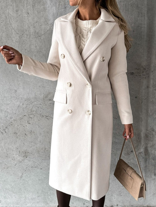 Sanne | Stilvoller langer Mantel